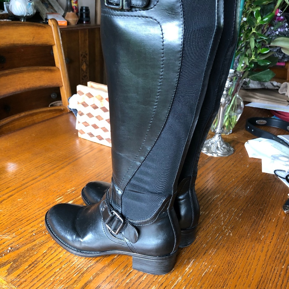 Classic Black Riding Boot - Picture 3 of 6